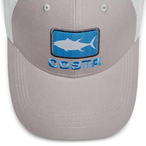 Costa Del Mar Men's Sun Protection Trucker Hat for Outdoor Activities Wide Brim